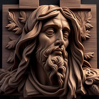 3D model st jesus (STL)